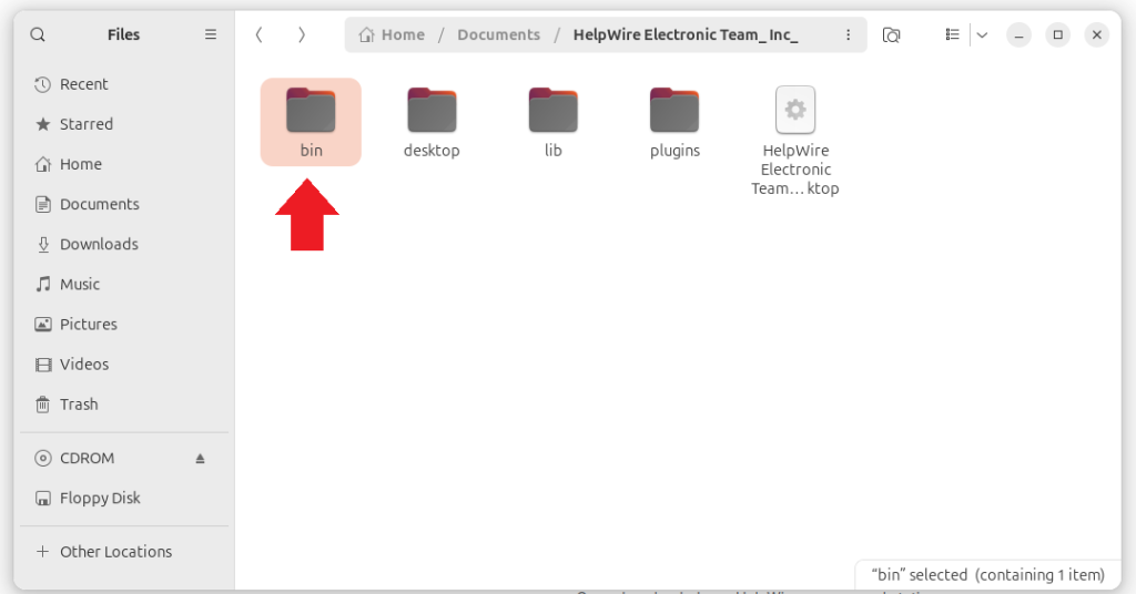 Starting HelpWire Client on Linux – HelpWire Knowledge Base