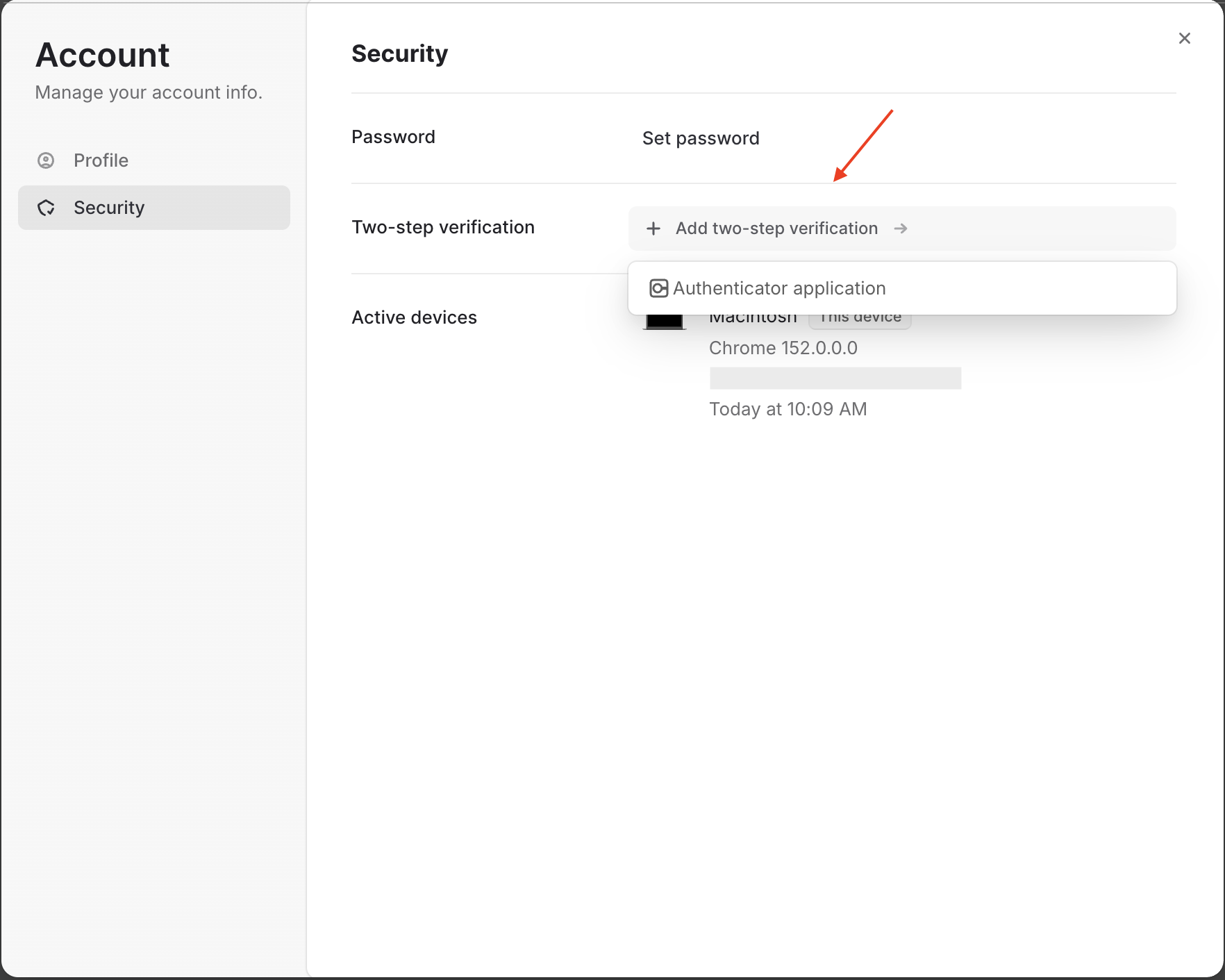 Two-step verification